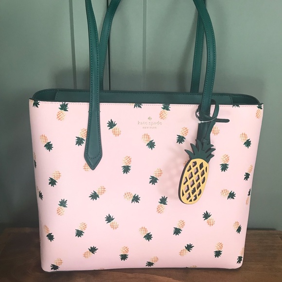 Kate Spade Marlee Pineapple Tote New In Original Packaging - Picture 4 of 16